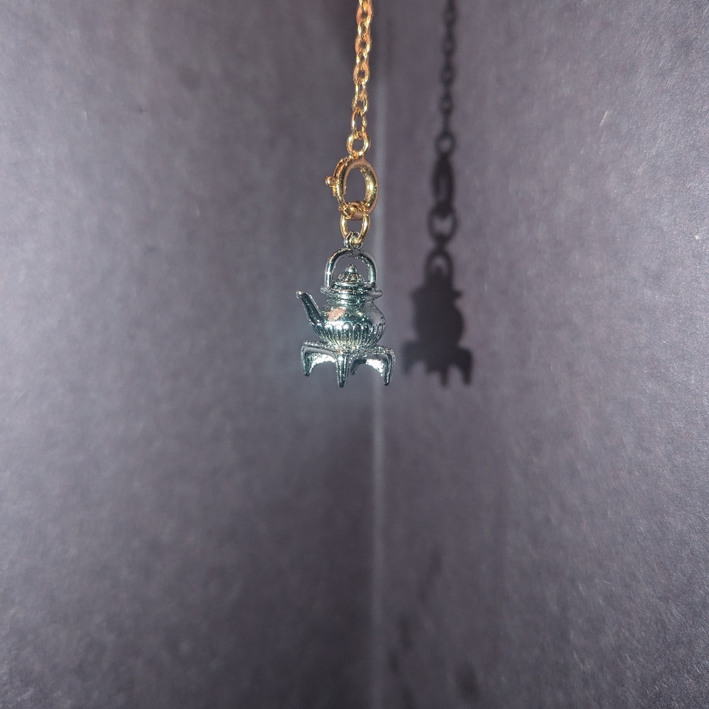 Vintage tea pot charm